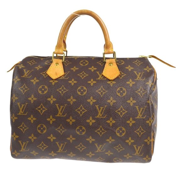 Louis Vuitton Speedy 30 Handbag Purse Monogram Canvas 59885L27 - Picture 1 of 9